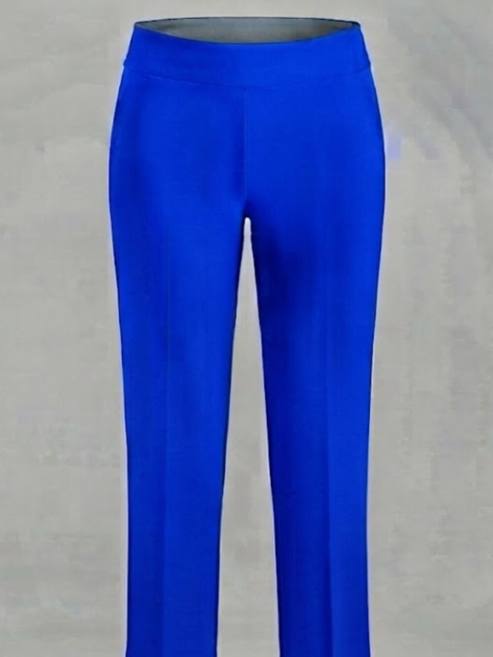 Investments Royal Blue Pull-On Work Pants Size 8 Stretch Career